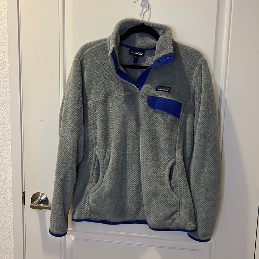 Grey Patagonia Pullover